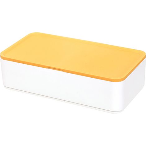 Boîte de rangement de salle de bain en plastique, multifonction, gain de place, divers pour toilettes et cosmétiques, 23x12x6,5 cm/9,1x4,7x2,6 pouces (1/5)