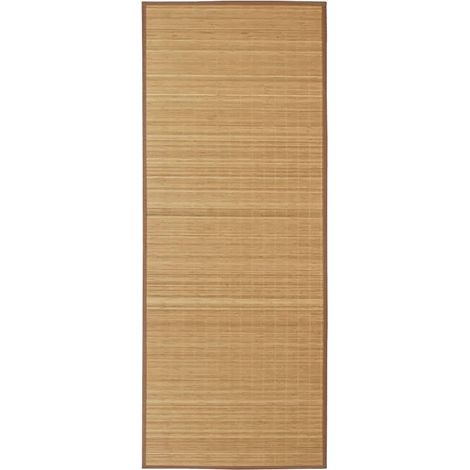 Maison Exclusive - Tappeto Rettangolare in Bambù Marrone 80 x 200 cm (1/5)