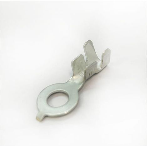 Terminale ad occhiello Foro 6,2 sezione 3-6 ottone stagnato