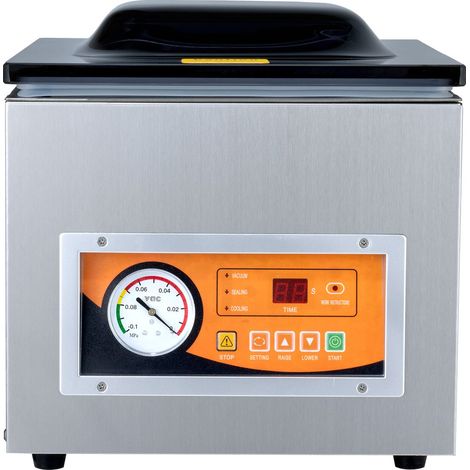 Machine à Mise Sous Vide, 260W, Scellage 260 mm, Aliments Humides, Viandes, Marinades, Compacte, Usage Domestique et Commercial (1/5)