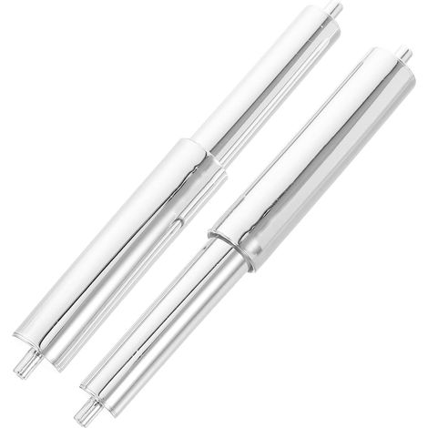 Lot de 2 tiges rétractables pour boîtes de mouchoirs universelles en Acier Inoxydable, Enrouleur rétractable, pour Restaurants et salles de Bain (1/5)