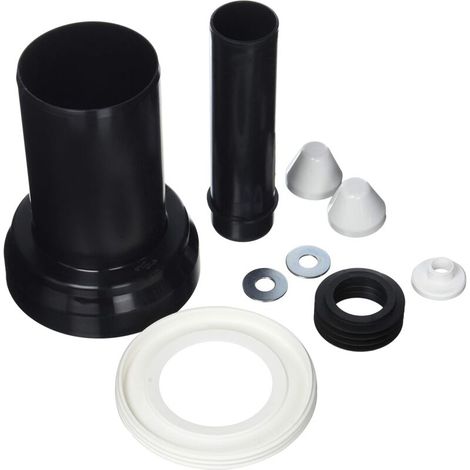 Vidage WC, Jeu de manchettes pour cuvette suspendue, CKAG80 ,180 mm, DN 90 (1/5)