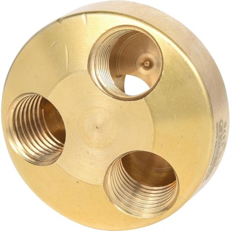 Separatore in ottone 3 vie p.aria compressa (1/4)