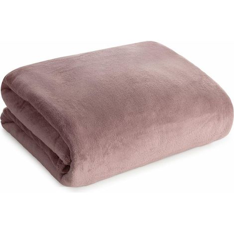 Coperta double face 70x160 cm rosa (1/4)