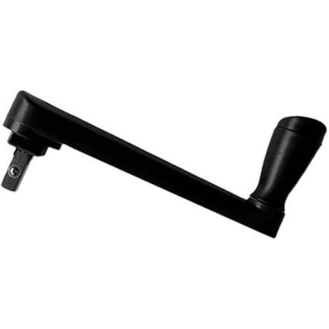 Parapluie romain original avec manivelle en métal - convient pour une utilisation en extérieur - 1 pièce, noir (1/3)