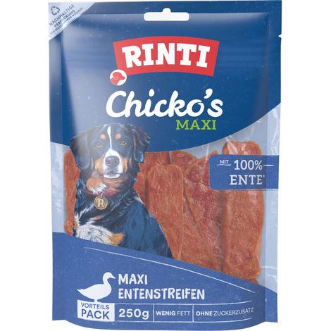 Rinti Chicko Maxi Hundesnack Ente Vorratspack 250 g Snacks