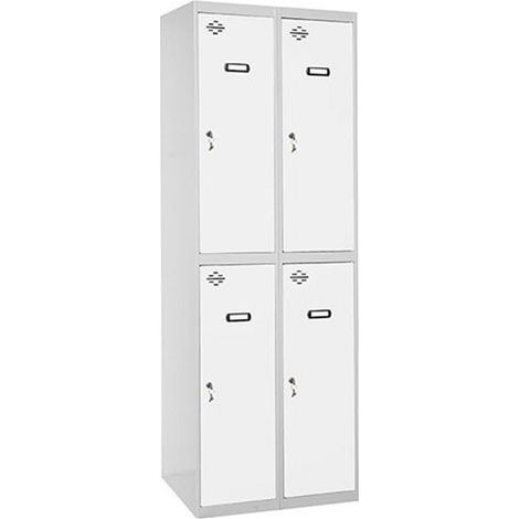 Taquilla Consigna SIMONRACK Simonlocker profesional dism.tandem 2/4 300 (600) gr/bl