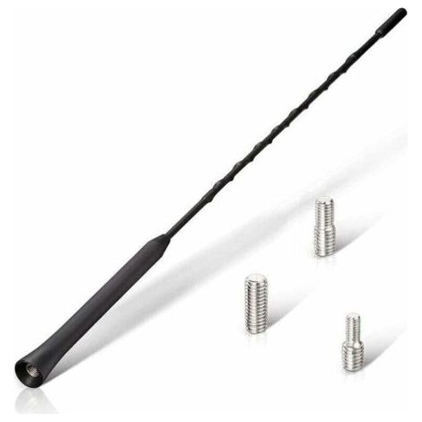 BUNTHAUS PA Antenna per auto  FM DAB Antenna radio per auto Antenna per auto sul tetto Antenna per auto universale di ricambio da 40 cm con funzione (1/4)