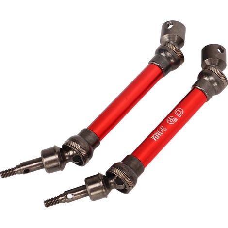 arbres de transmission RC à grand angle réglable avant et arrière pour Arrma Big Rock, Senton et Vorteks 1/10 (rouge) (1/5)