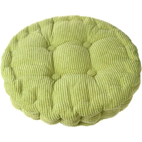 Filiyano-Coussin rond pour canapé 45 cm, coussin ferme, coussin d'assise, confortable, doux, épais, pour intérieur et extérieur, vert (1/5)