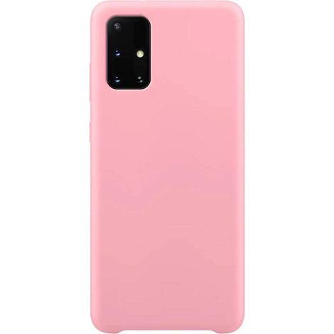 Custodia in silicone flessibile per Samsung Galaxy A72 4G, colore rosa. (1/5)