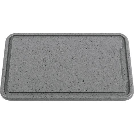 Zassenhaus Planche à découper plastique anthracite durable (1/2)