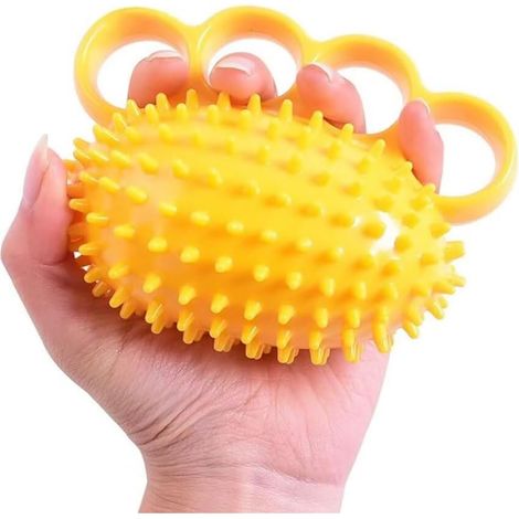 Handtrainer vingertrainer bal - kneedbal per la terapia delle mani, zachte bal antistressbal massaggiatore, versterking van de hand, vingertraining (1/5)