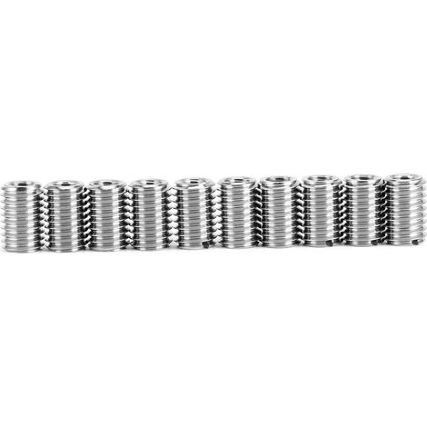 Kit de réparation de filetage pour écrous à sertir (10 pièces) : outil de réduction de filetage M6 x 1,0 femelle et M10 x 1,5 mâle (1/5)