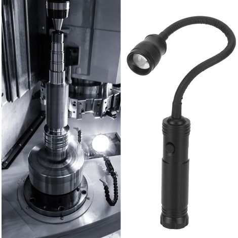 Lampe de travail magnétique LED 10 W pour machine à coudre, col de cygne flexible, pour tour, éclairage industriel (1/5)