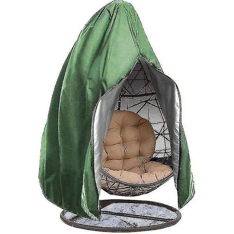 Housse neuve pour mobilier de jardin, housse de protection anti-poussière et imperméable pour balancelle d'extérieur, avec fermeture éclair. (1/3)