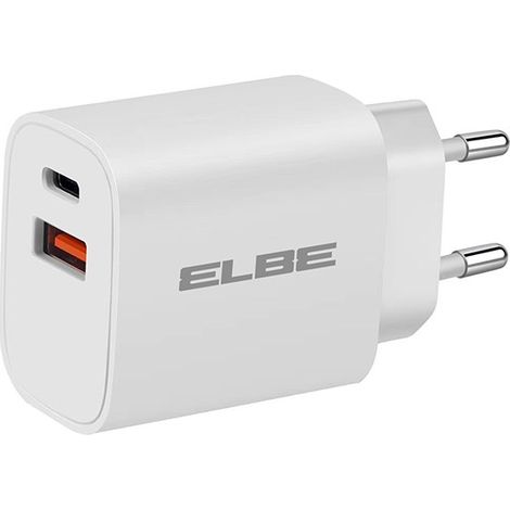 CARGADOR RED QC USB-A+USB-C PD - 20 W