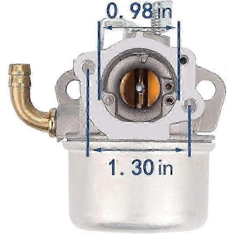 696981 Vergaser für BS Intek 206 5,5 6,5 PS Motor 900er Serie Intek Motor 190 cm³ 205 cm³ 206 cm³ mit Luftfilter Wartungssatz für Autobahnfahrten