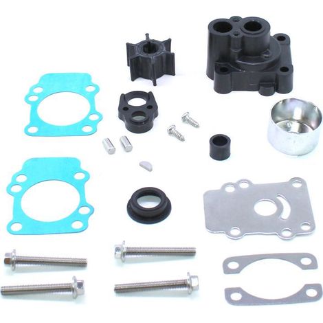 Pompe complète pour moteur hors-bord Yamaha 2 temps 15 chevaux 6B4 682-W0078-A1/6B4-W0078-0A (1/4)