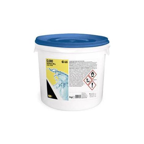 C CLORO PISCINA PASTIGLIE 200 G CF 5 KG
