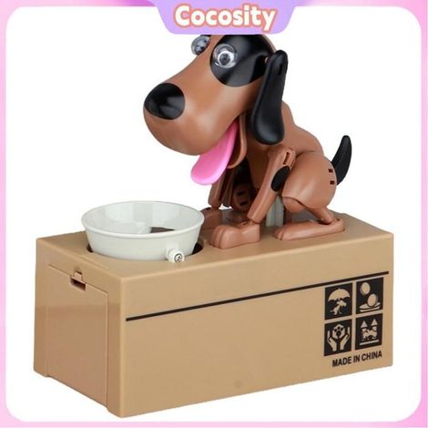 Cocosity Tirelire pour chien Tirelire en forme de chien, Adorable boîte d'épargne décorative pour manger de luminaire pack (1/5)