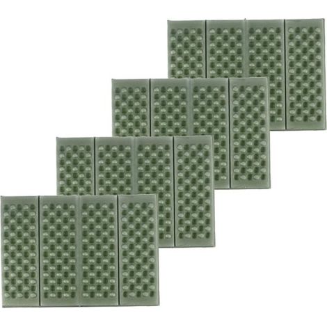 piezas de cojines para asientos de exterior，esterilla de camping plegable，cojín de asiento de camping，esterilla impermeable portátil verde (1/5)