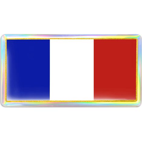 3D Sticker Bandiera Francia