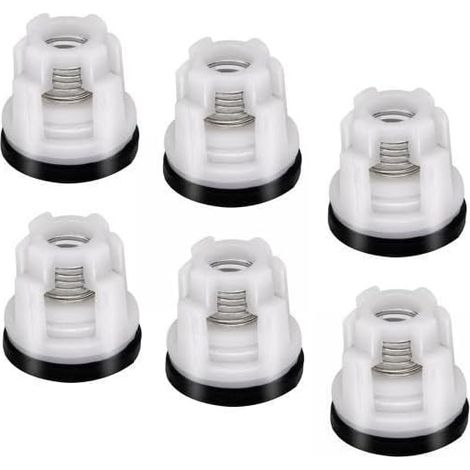 Filiyano – Kit de 6 clapets – (1,4 × 1,4 × 1,4 cm) Kit de 6 clapets anti-retour pour nettoyeur haute pression, remplacement pour le modèle (1/4)