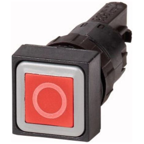 Bouton-poussoir rouge 0 à rappel EATON Q25D-10 (1/5)