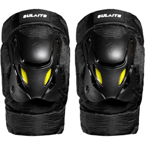 2 pièces Genouillères de moto pour hommes, protège-genoux et tibias, protections pour genoux, équipement de protection pour moto tout-terrain, motocross, VTT, scooter, skateboard et cyclisme. (1/5)