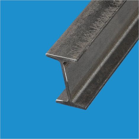 Commentfer – Poutre IPN 80 en acier brut – Profilé normalisé en I – Longueur 1 mètre – Résistance à la flexion pour structures métalliques