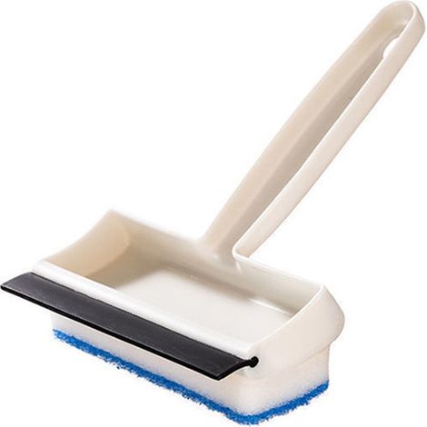 Double face ménage verre rasage carrelage salle de bain brosse de nettoyage fenêtre essuie-glace raclette nettoyage miroir outil 1 pièces (1/5)
