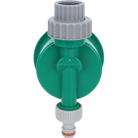 Ordenador electrónico de riego para jardines domésticos – Controlador automático con temporizador programable fabricado en ABS para sistemas de riego por goteo – Dimensiones: 16,5 x 9,5 cm (1/5)