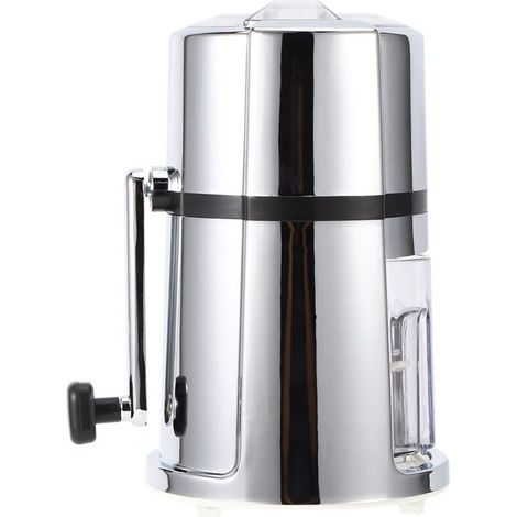 Ice Crusher, Manual Ice Crusher, Shaved Ice Crusher, Portable, Domestic, Commercial, with Stainless Steel Blade (1/5)