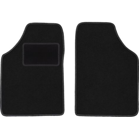 Tapis avant noirs pour : Renault Kangoo I combivan (1997-2008) (1/5)