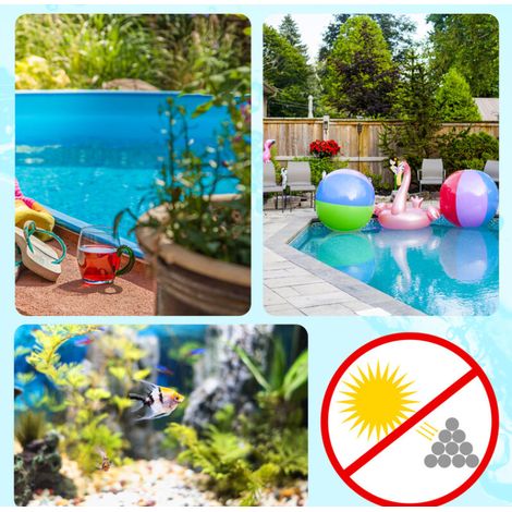 Boules de filtration pour filtre à sable 700g Filtration piscine lavable Balle filtrante recyclable 5 cm Nettoyage bassin