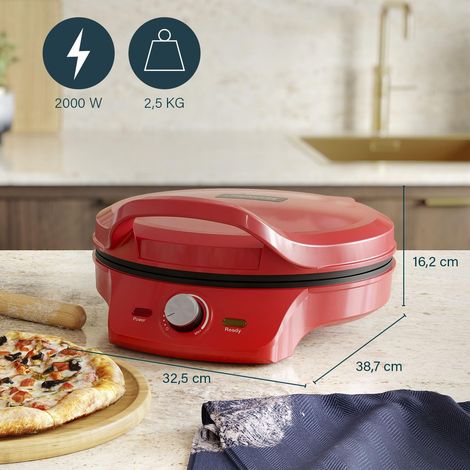 Pizzera Princess 115007 2200W 30cm Antiadherente con Termostato (1/5)