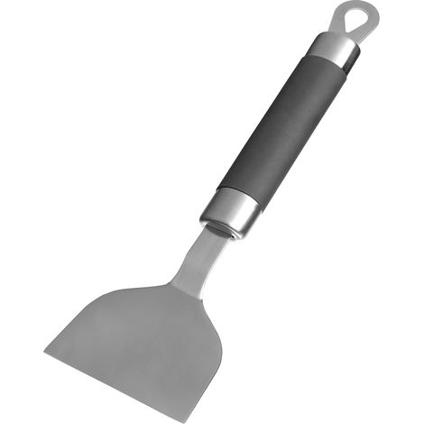 Spatule Teppanyaki Patton Solid en acier inox avec poignée souple (1/4)
