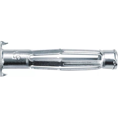 Cheville Molly métallique à expansion pour corps creux sans vis 5x65 - Boîte de 50