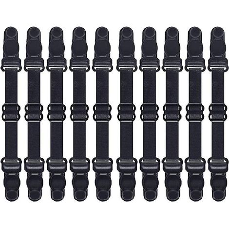 Lot de 10 rallonges pour masques, crochets de masque réglables, clips confortables pour masques chirurgicaux, réduisant la pression pour toutes les tailles (1/5)