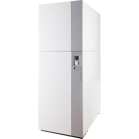 Atlantic – Pompe à chaleur hybride air/eau 14 kW – Chaudière fioul intégrée 23 kW – Bascule automatique selon conditions climatiques – 524834