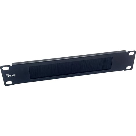 Equip Panel pasacables negro acero 25,4 mm