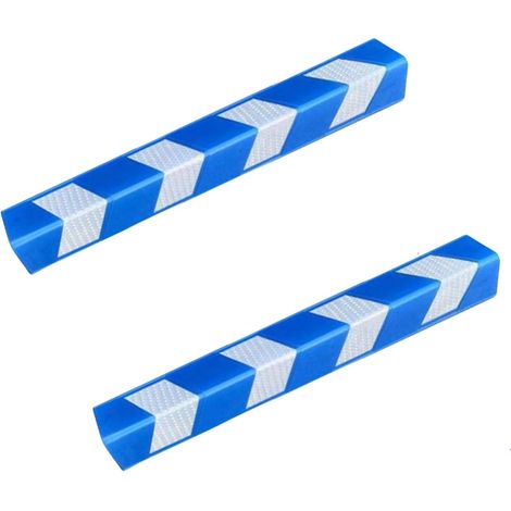 Paire de protections d'angle réfléchissantes haute intensité pour la visibilité nocturne et les chocs dans les garages et parkings (1/5)