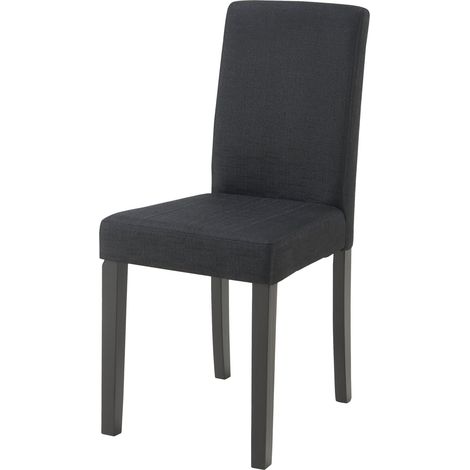 Set di 2 sedie da pranzo 89 x 43 x 54 cm design moderno soggiorno/cucina nero 030009619