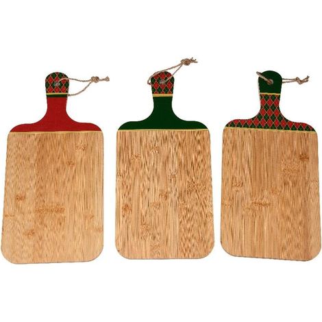 Tagliere decorato 16 x 33 x 1,2 cm modello assortito Mercury