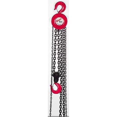 PARANCO SOLLEVATORE A CATENA -- 2 TON -- ALTEZZA  MAX 3 MT - 2 Tonnellate