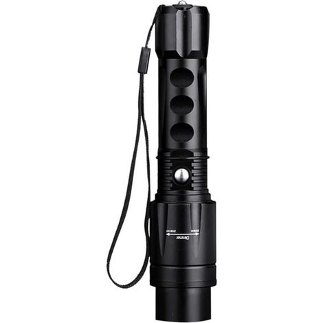 Lampe de poche LED Mini torche à piles rotative réglable 2000 lm (1/5)