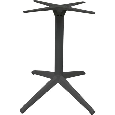 Pied ELYPSON fixe en aluminium et polypropylène pour extérieur