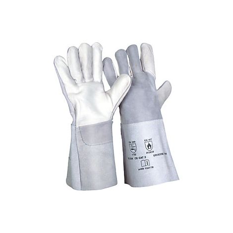 kaiserkraft  Guanti termoresistenti  pelle  conf da 12 paia 