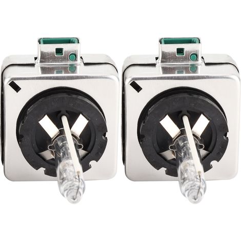 Jeffergarden Paire d'ampoules de phare antibrouillard HID 35W D3S 6000K, remplacement 7000LM, faible consommation d'énergie (1/5)